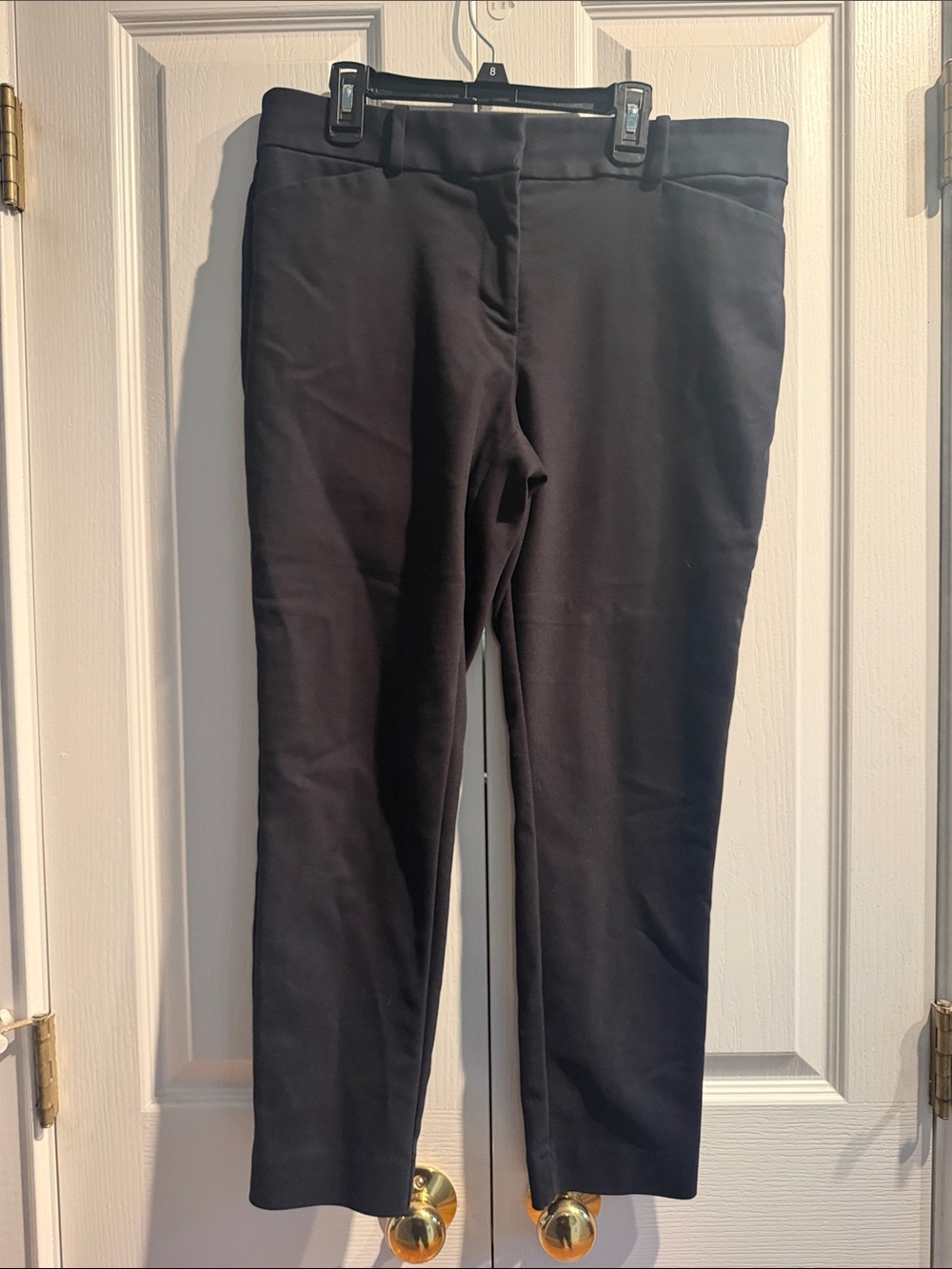 Black Women's LOFT Marissa Straight-Leg Dress Pants